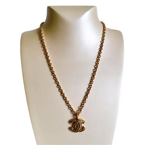 chanel necklace letters|Chanel necklaces double c.